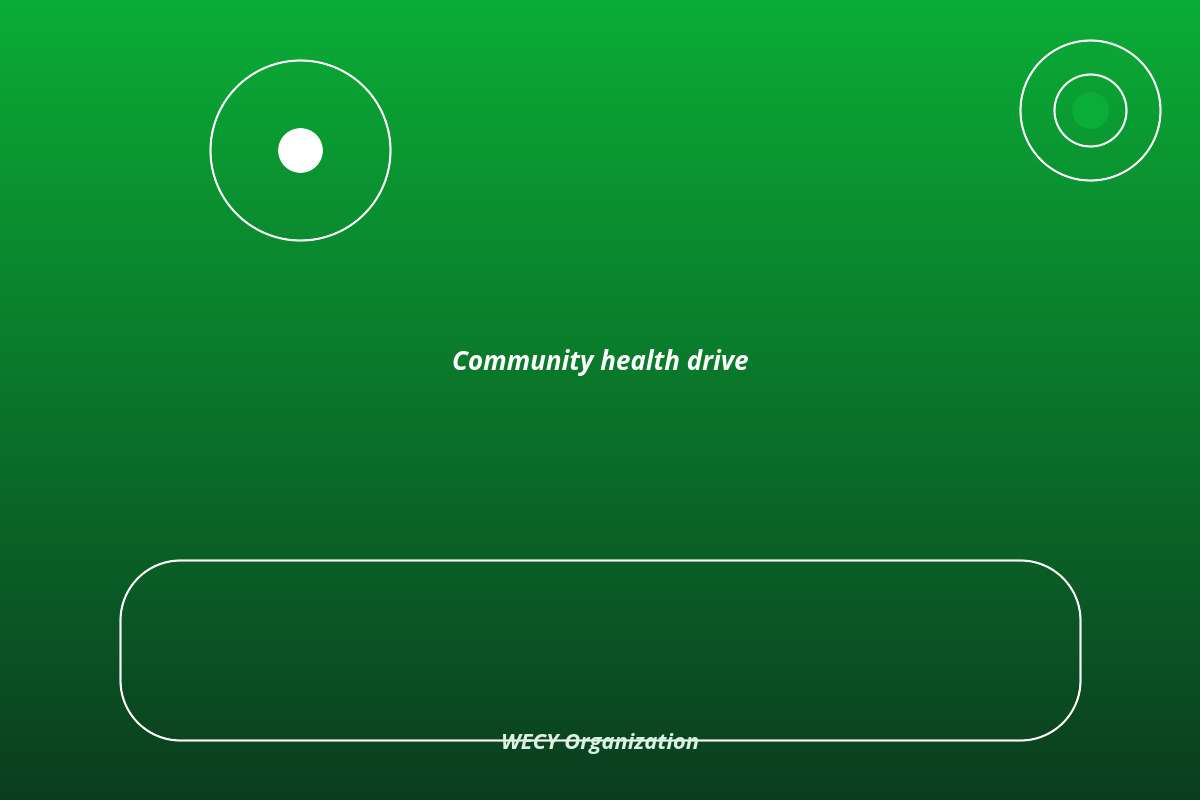 Community health drive