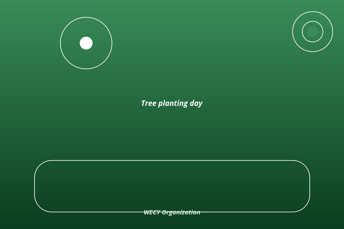 Tree planting day