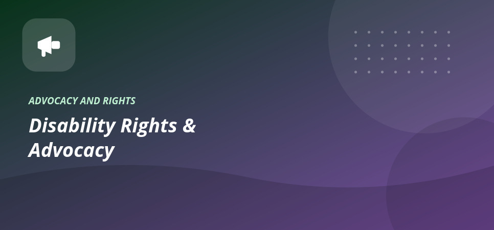 Disability Rights & Advocacy Programme