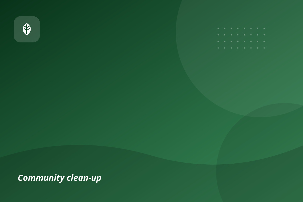 Community clean-up