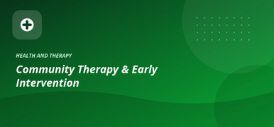 Community Therapy & Early Intervention Programme